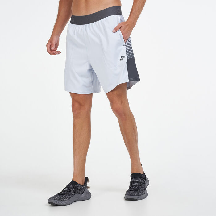 adidas Men's Activated Tech Shorts Grey adidas Men's Activated Tech Shorts Grey image number 0