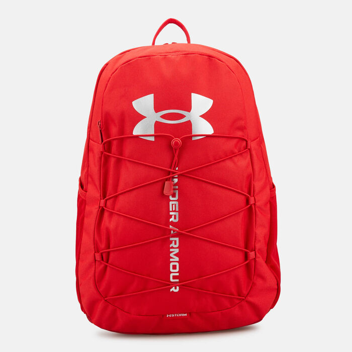 Under Armour UA Hustle Sport Backpack Red Under Armour UA Hustle Sport Backpack Red image number 0