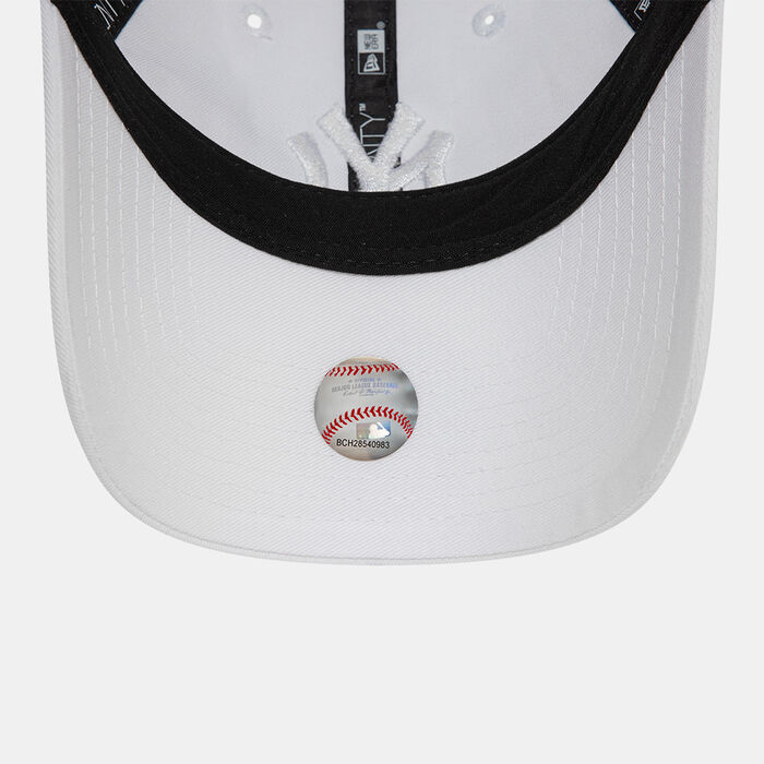 New Era Men's MLB New York Yankees League Essential 9TWENTY Cap White image number 2