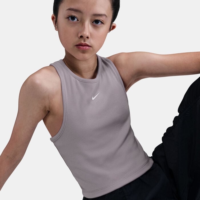 Nike Kids' Sportswear Tank Top Purple image number 5