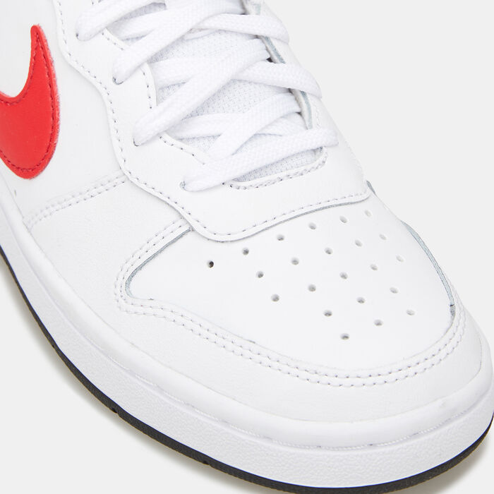 Nike Kids' Court Borough Low 2 Shoe (Older Kids) White image number 4