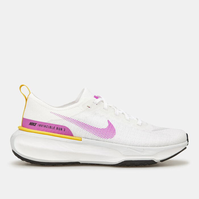 Nike Women's ZoomX Invincible 3 Road Running Shoes White Nike Women's ZoomX Invincible 3 Road Running Shoes White image number 0