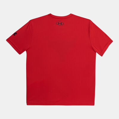 Under Armour Kids' Project Rock Brahma Bull T-Shirt Red