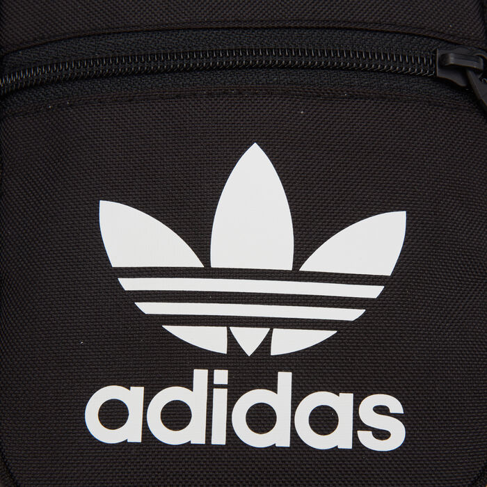 adidas Originals Trefoil Festival Bag Black adidas Originals Trefoil Festival Bag Black image number 3