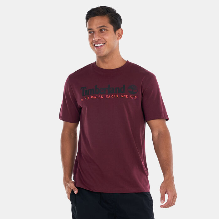 Timberland Men's Wind, Water, Earth and Sky™ T-Shirt Red Timberland Men's Wind, Water, Earth and Sky™ T-Shirt Red image number 0