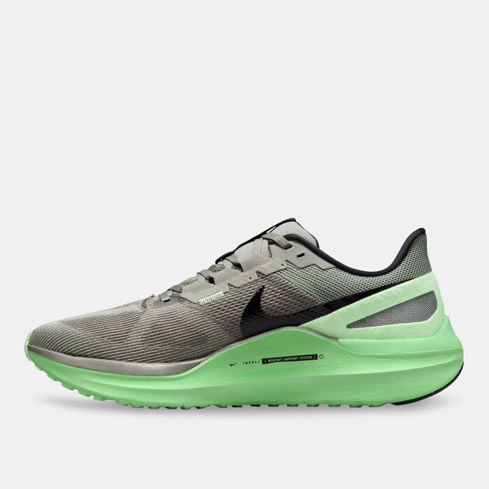 Nike Men's Structure 25 Road Running Shoes Grey image number 1