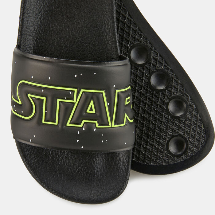 adidas Originals Kids' x Star Wars Adilette Slides (Older Kids) Black adidas Originals Kids' x Star Wars Adilette Slides (Older Kids) Black image number 2