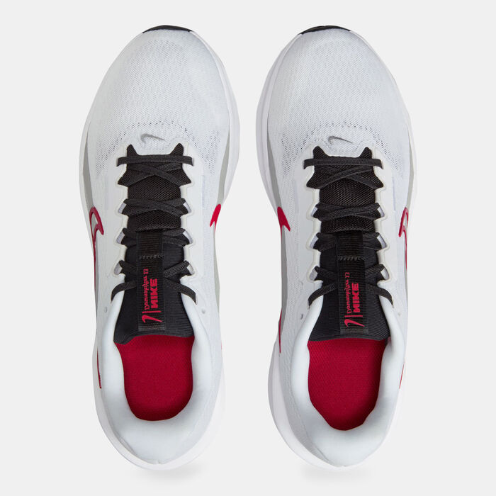 Nike Men's Downshifter 13 Road Running Shoes White Nike Men's Downshifter 13 Road Running Shoes White image number 3