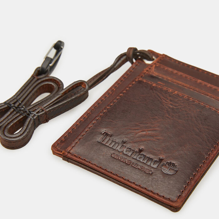 Timberland Men's Lanyard Wallet Brown Timberland Men's Lanyard Wallet Brown image number 2