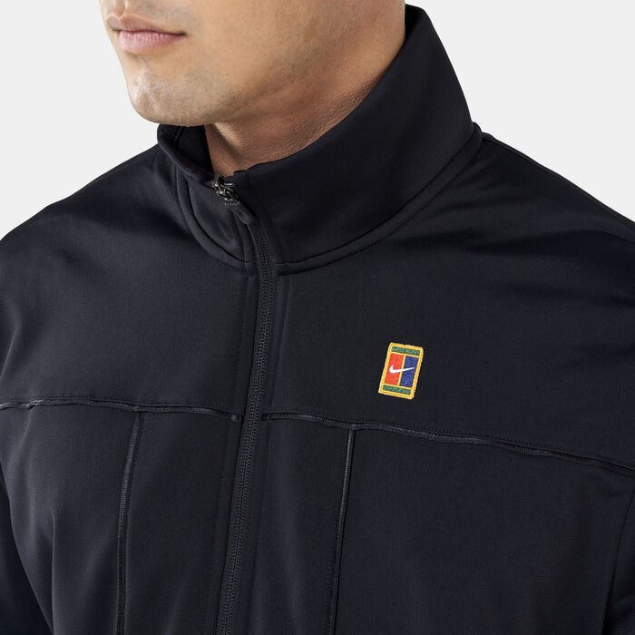 Nike Men's Court Tennis Jacket Black Nike Men's Court Tennis Jacket Black image number 3