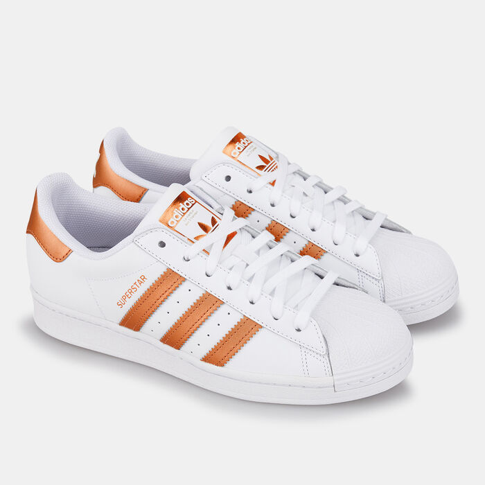 adidas Originals Women's Superstar Shoe White image number 1