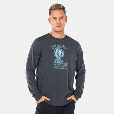 Columbia Men's Apres Lifestyle™ Graphic Long Sleeve T-Shirt Grey