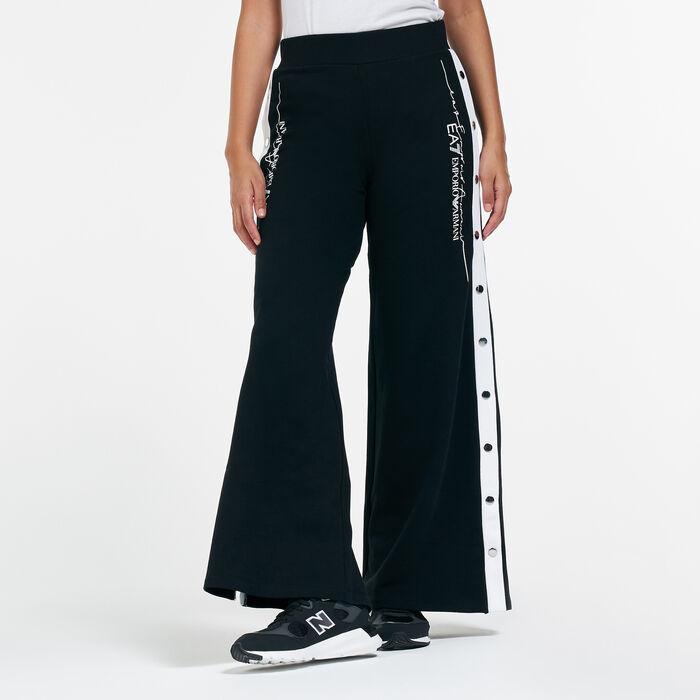 EA7 Emporio Armani Women's Train Logo Series Sweatpants Black EA7 Emporio Armani Women's Train Logo Series Sweatpants Black image number 0
