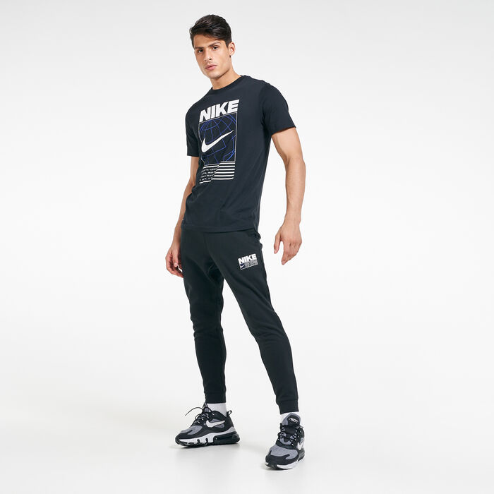 Nike Men's Dri-FIT Tapered Track Pants Black image number 2