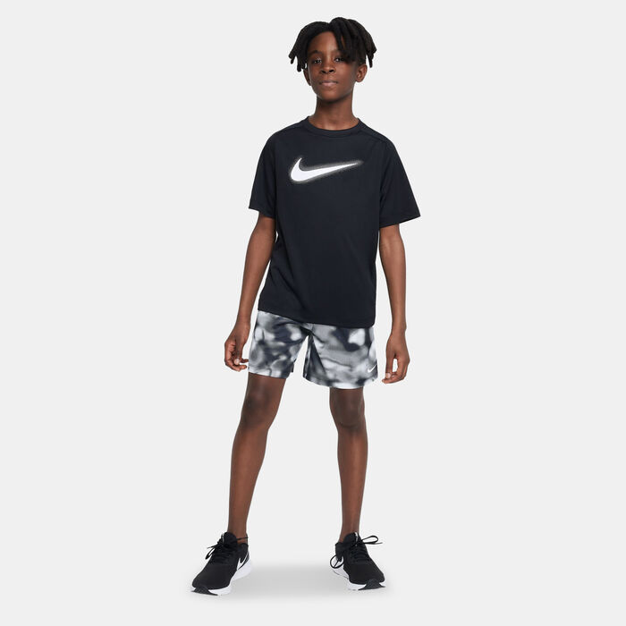 Nike Kids' Dri-FIT Multi Graphic Training Top Black image number 2