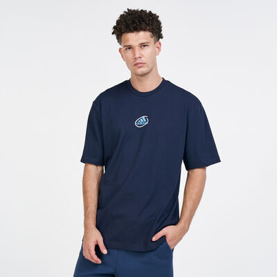 adidas Men's Athletics Graphic T-Shirt Blue