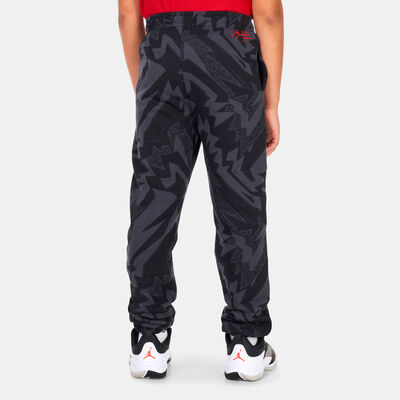 Jordan Kids' Essentials All Over Print Joggers (Older Kids) Black
