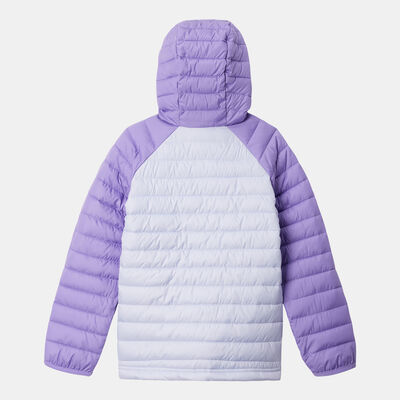 Columbia Kids' Powder Lite II Full-Zip Hoodie Blue Columbia Kids' Powder Lite II Full-Zip Hoodie Blue