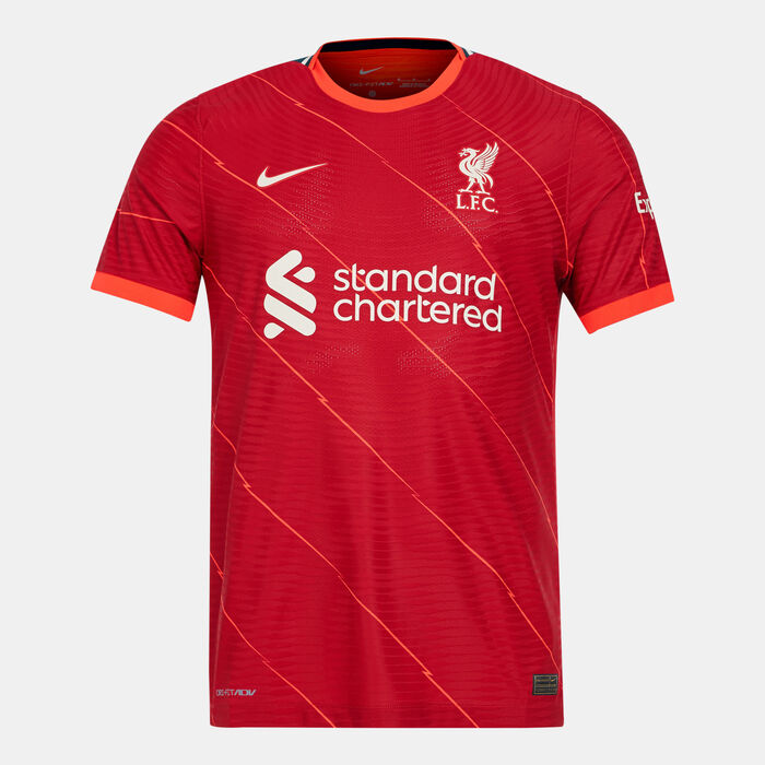 Nike Men's Liverpool F.C. 2021/22 Match Home Football Jersey Nike Men's Liverpool F.C. 2021/22 Match Home Football Jersey image number 0