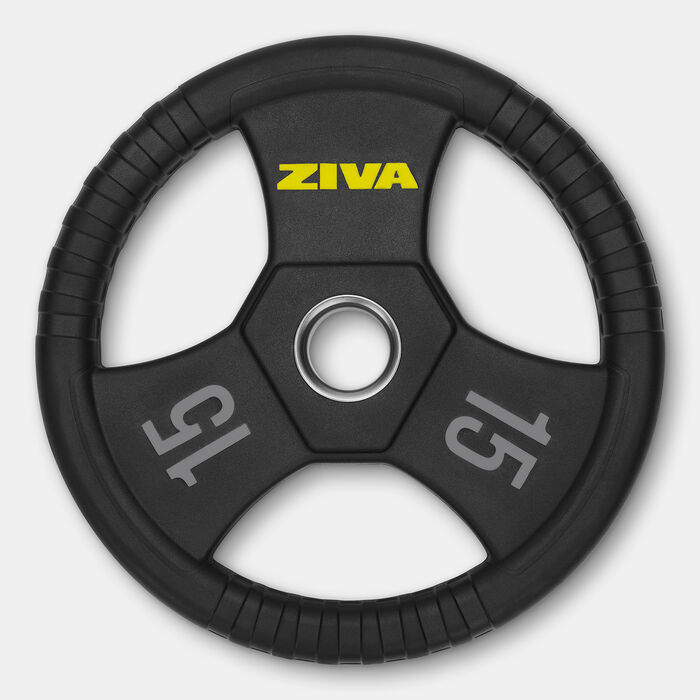 ZIVA Performance Rubber Grip Disc - 15kg Multi image number 0