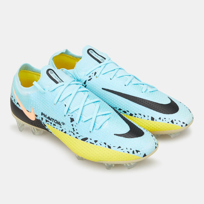 Nike Men's Phantom GT2 Elite Firm-Ground Football Shoe Blue Nike Men's Phantom GT2 Elite Firm-Ground Football Shoe Blue image number 1