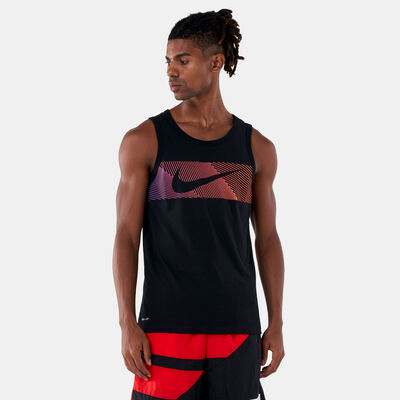 Nike Men's Dri-FIT Tank Top Black Nike Men's Dri-FIT Tank Top Black