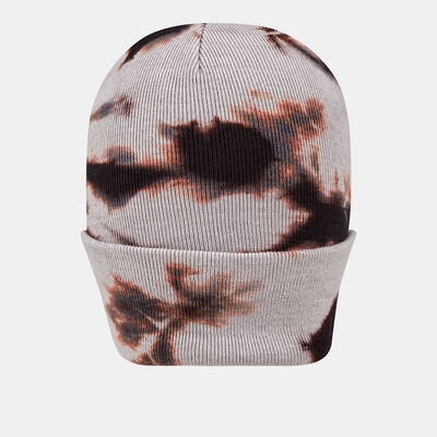Nike Men's SB Sportswear Allover Print Tie-Dye Beanie Grey