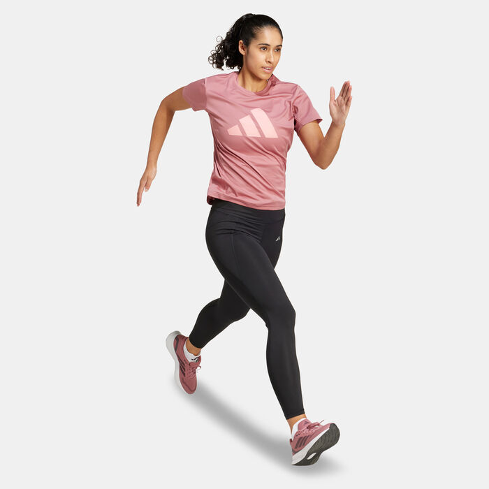 adidas Women's Run It T-Shirt Red adidas Women's Run It T-Shirt Red image number 2