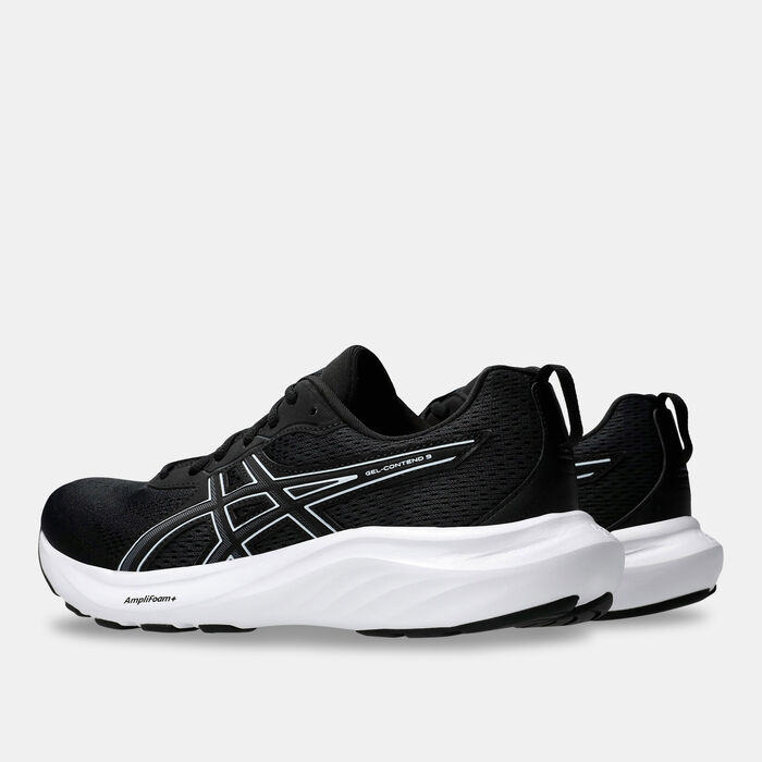 ASICS Men's GEL-CONTEND 9 Running Shoes Black image number 2
