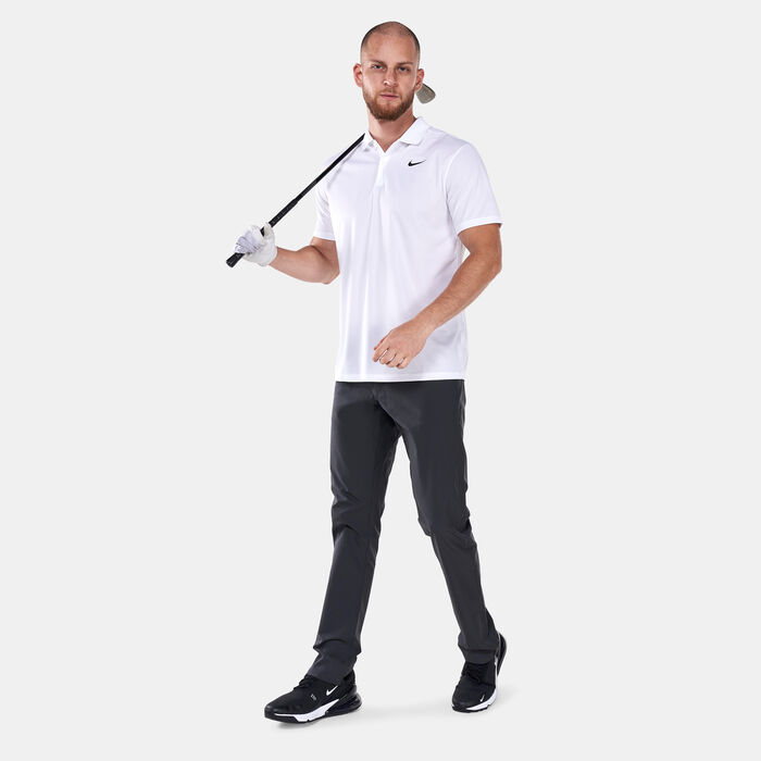Nike Men's Court Victory Pique Polo Shirt White Nike Men's Court Victory Pique Polo Shirt White image number 2