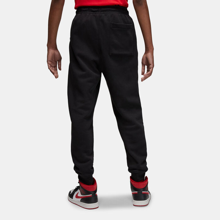 Jordan Men's Brooklyn Fleece Track Pants Black Jordan Men's Brooklyn Fleece Track Pants Black image number 1