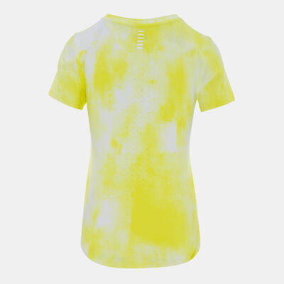 Under Armour Women's Launch Elite Printed Running T-Shirt yellow