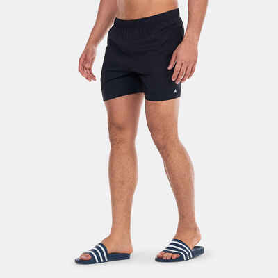 adidas Men's Solid CLX Swimming Shorts Black
