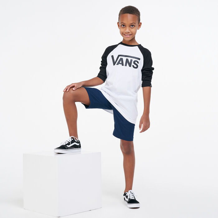 Vans Kids' Classic Raglan T-Shirt (Older Kids) White Vans Kids' Classic Raglan T-Shirt (Older Kids) White image number 2