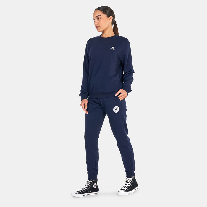 Converse Classic Chuck Patch Sweatpants Black Converse Classic Chuck Patch Sweatpants Black image number 3