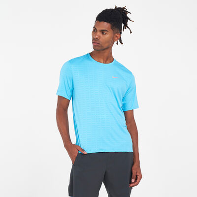 Nike Men's Run Division Miler T-Shirt Blue