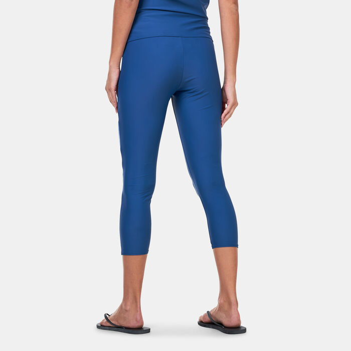 Arena Women's Modesty 3/4 Swimming Leggings Multi Arena Women's Modesty 3/4 Swimming Leggings Multi image number 1