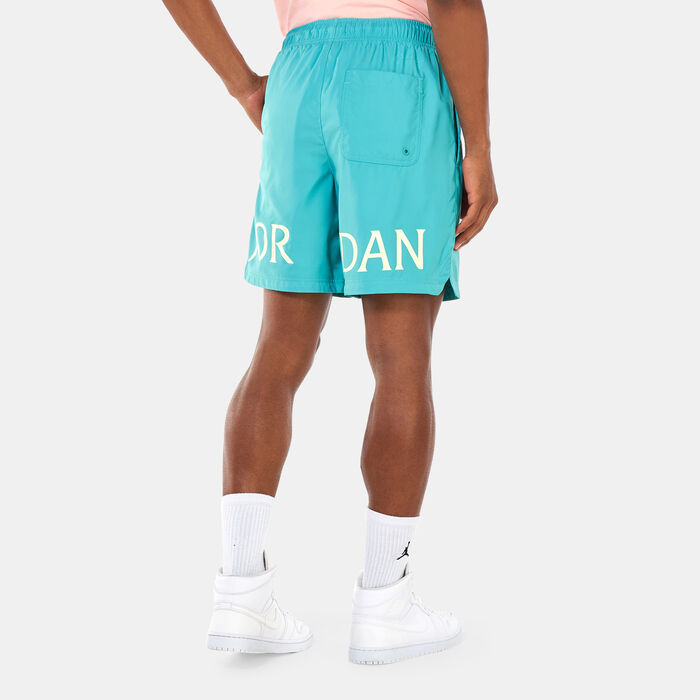 Jordan Men's Essentials Poolside Shorts Green Jordan Men's Essentials Poolside Shorts Green image number 1