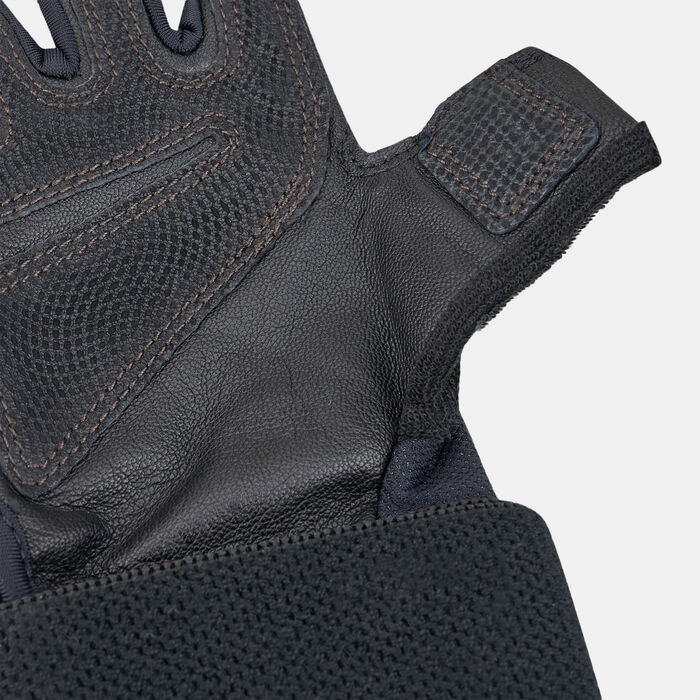 Under Armour Women's Weightlifting Gloves Black Under Armour Women's Weightlifting Gloves Black image number 2
