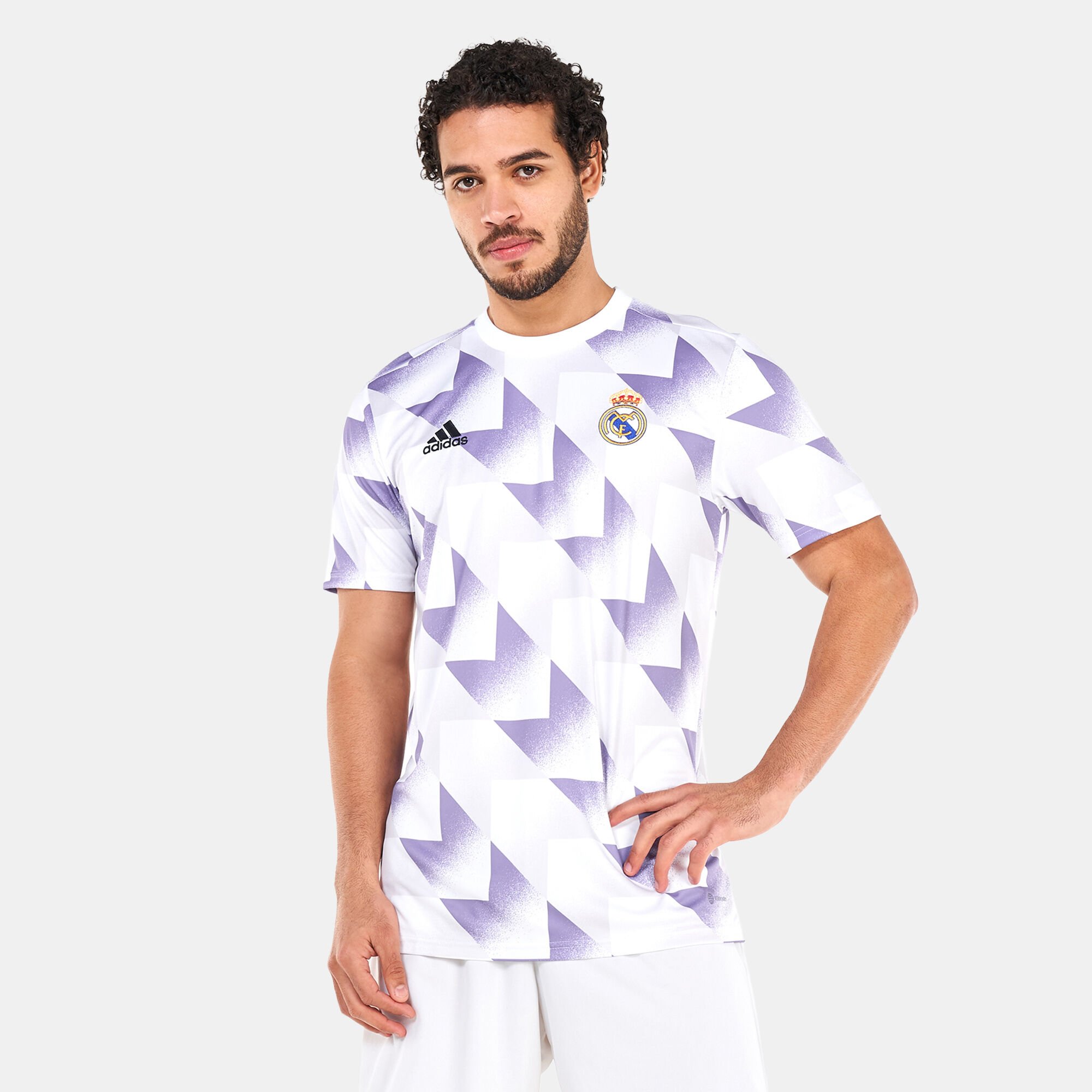 Real madrid pre match shirt sales