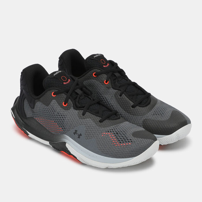 Under Armour UA Spawn 4 Shoe Grey Under Armour UA Spawn 4 Shoe Grey image number 1
