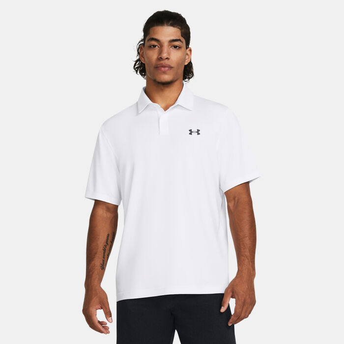 Under Armour Men's Tee To Green Golf Polo Shirt White Under Armour Men's Tee To Green Golf Polo Shirt White image number 0