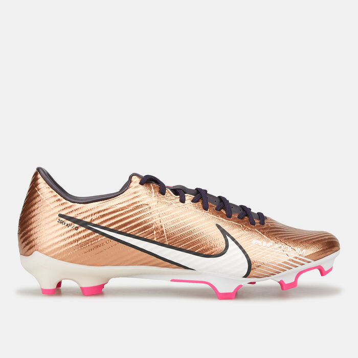 Nike Men's Zoom Mercurial Vapor 15 Academy Multi Ground Football Shoe Gold image number 0