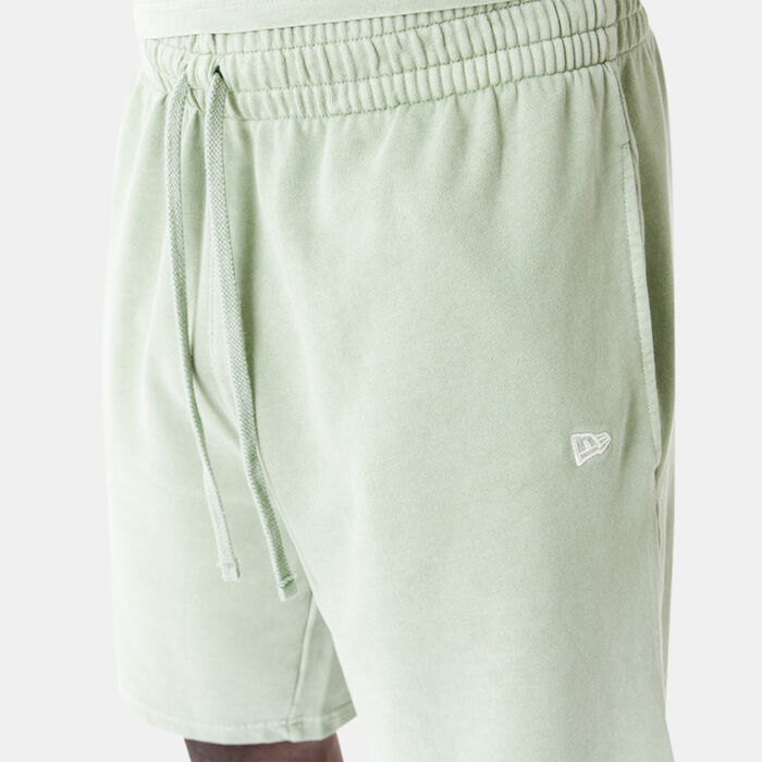New Era Men's Washed Logo Shorts Green New Era Men's Washed Logo Shorts Green image number 2
