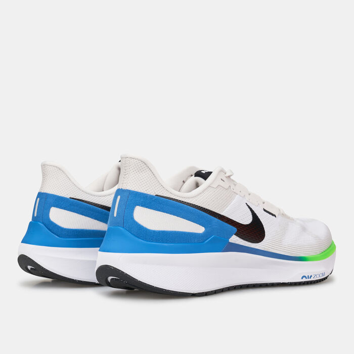 Nike Men's Structure 25 Road Running Shoes White image number 3