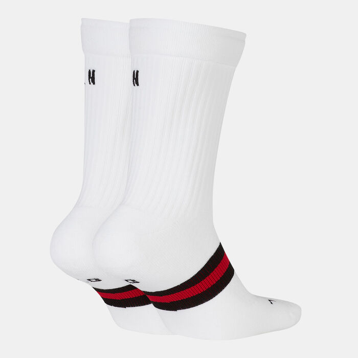 Jordan Legacy Crew Socks White Jordan Legacy Crew Socks White image number 1