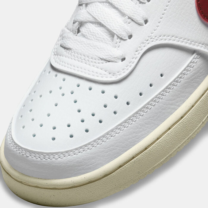 Nike Women's Court Vision Low Next Nature Shoes White Nike Women's Court Vision Low Next Nature Shoes White image number 4