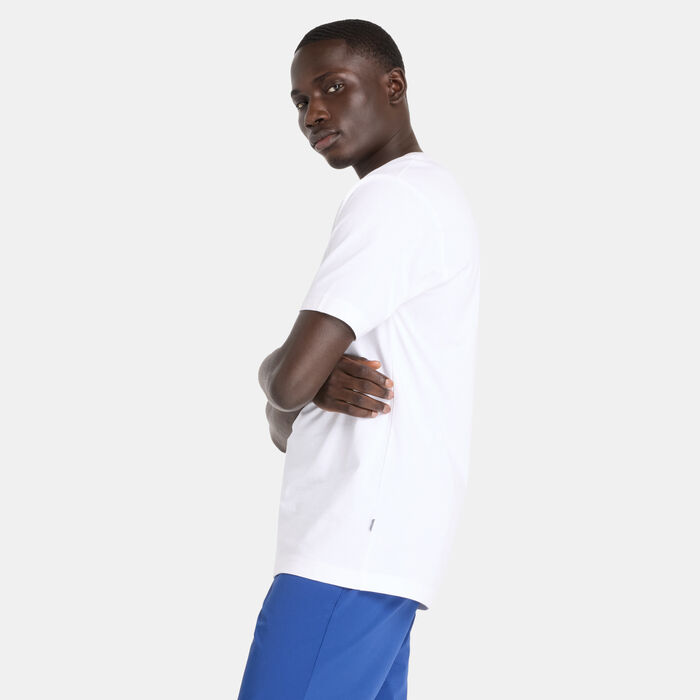 New Balance Men's Athletics Choice T-Shirt White New Balance Men's Athletics Choice T-Shirt White image number 2