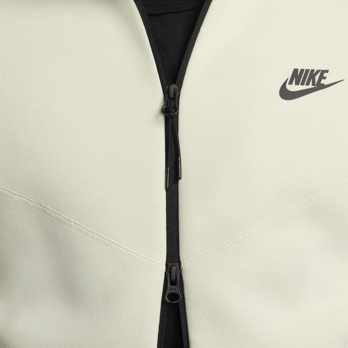 Nike Men's Sportswear Tech Fleece Windrunner Full-Zip Hoodie Ivory Nike Men's Sportswear Tech Fleece Windrunner Full-Zip Hoodie Ivory image number 7