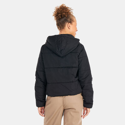 Vans Women's Short Puffer Jacket Black Vans Women's Short Puffer Jacket Black